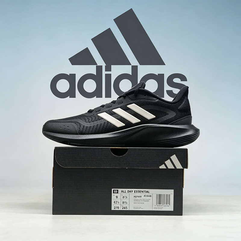 Men'S Shoes Half Cut - รองเท้าวิ่งผู้ชาย Adidas สำหรับฤดูใบไม้ร่วง พื้นผิวตาข่าย ระบายอากาศได้ดี น้ำหนักเบา
