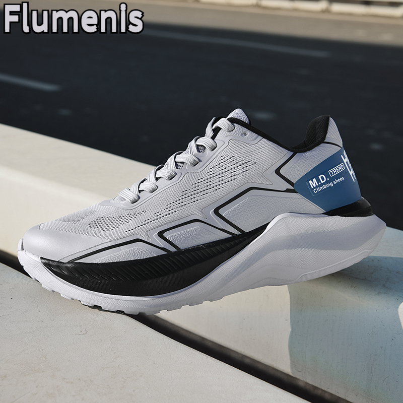 Men'S Shoes Half Cut - รองเท้าวิ่งแผ่นคาร์บอนสำหรับผู้ชาย, รองเท้ากีฬาสำหรับการฝึกซ้อมแบบดูดซับแรงกระแทกและคืนตัวได้ดีสำหรับการวิ่งมาราธอน
