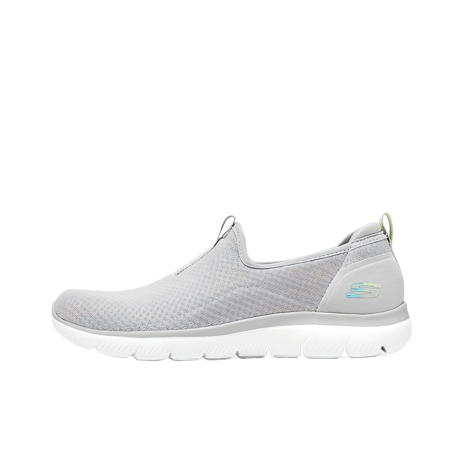 Men'S Shoes Low Top - รองเท้าลำลองสเกเชอร์สปอร์ต โลว์ ท็อปสำหรับผู้หญิง สีเทาอ่อน 150270-LTGY