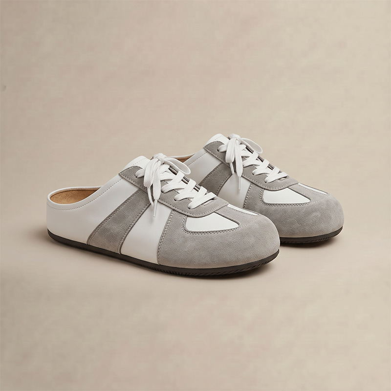 Men'S Shoes Comfortable Walking - รองเท้าผู้ชายแบบสวม สไตล์ลำลอง หัวมน พื้นเรียบ ระบายอากาศได้ดี เหมาะสำหรับใส่ในบ้านและนอกบ้าน