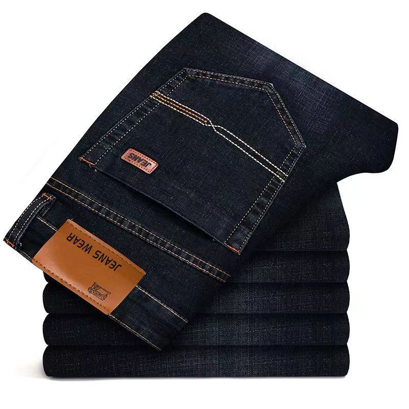 Levis Jeans 501 - 2026 กางเกงยีนส์ผู้ชายสไตล์ใหม่ลำลองยืดแฟชั่นคลาสสิกสีฟ้าสีดำกางเกงทำงานกางเกงยีนส์เสื้อผ้าชาย