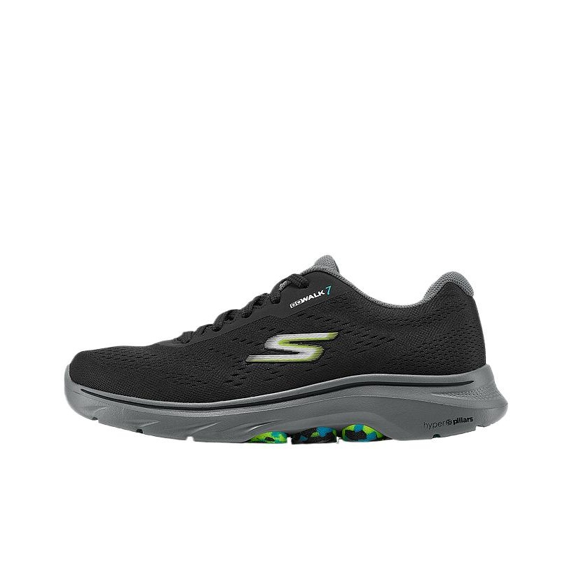 Men'S Shoes Comfortable Walking - Skechers MEN'S GO WALK รองเท้าลำลองทรงเตี้ยสำหรับผู้ชาย สีดำ