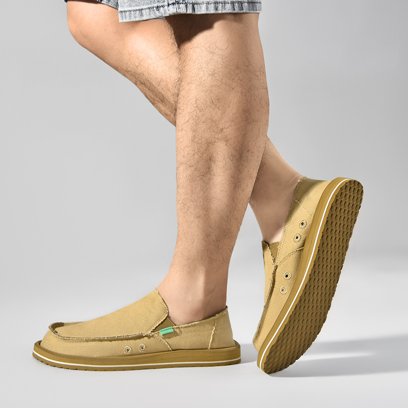รองเท้าผ้าใบแฟชั่นผู้ชาย รองเท - Men Shoes Loafers บทวิจารณ์และราคา