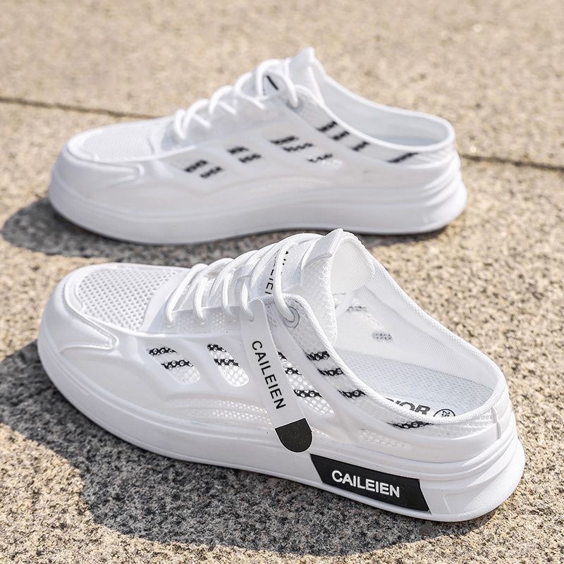 รองเท้าแตะผู้ชายแฟชั่นฤดูร้อน  - Men'S Shoes Half Cut บทวิจารณ์และราคา