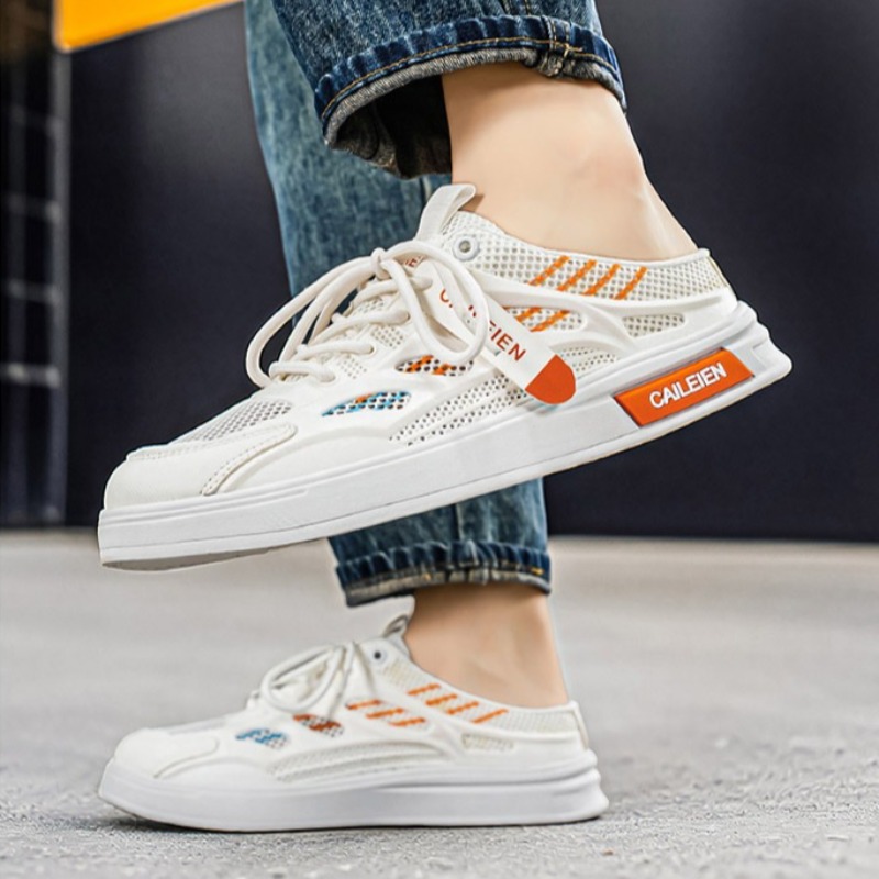 รองเท้าแตะผู้ชายแฟชั่นฤดูร้อน  - Men'S Shoes Half Cut บทวิจารณ์และราคา