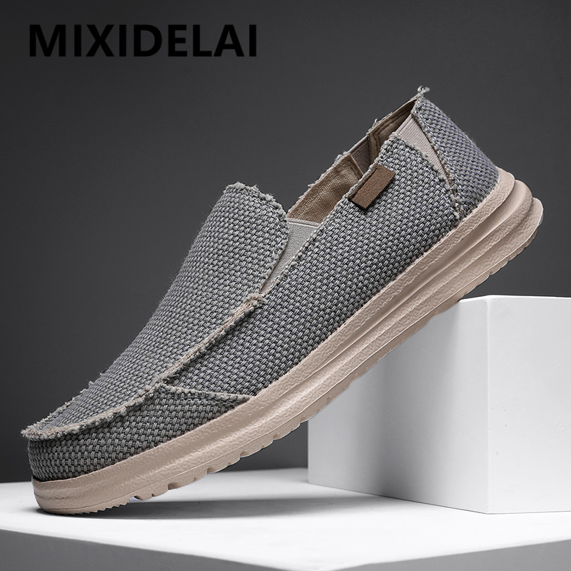 รองเท้าผ้าใบกันลื่นสำหรับใส่กล - Men Shoes Loafers บทวิจารณ์และราคา