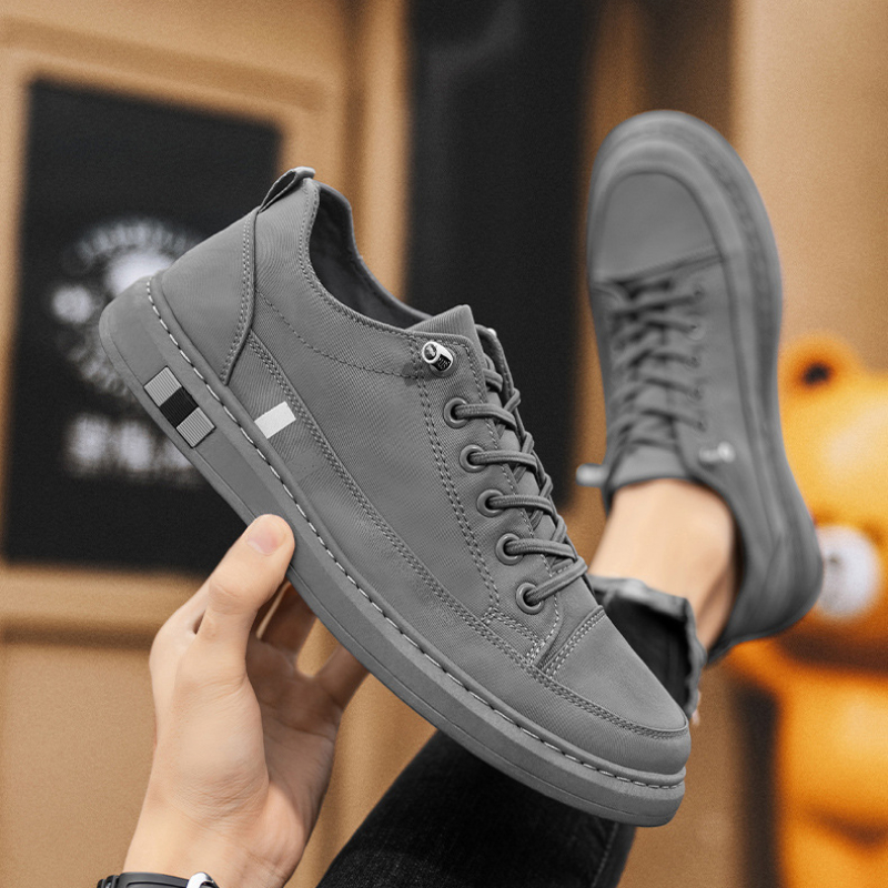 ไม่ใช่หนังรองเท้าลําลองบุรุษออ - Men Shoes Loafers บทวิจารณ์และราคา