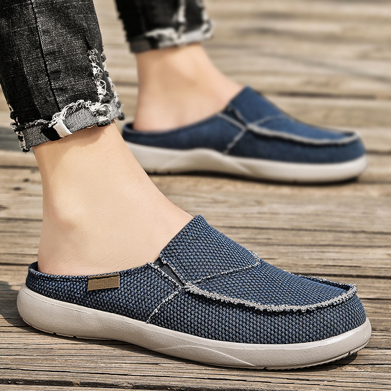 รองเท้าผ้าใบผู้ชาย รองเท้าผ้าใ - Men'S Shoes Comfortable Walking บทวิจารณ์และราคา