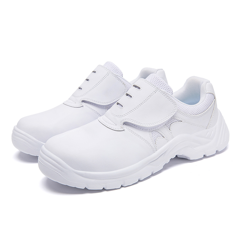 รองเท้าเซฟตี้คนทำงานหนังนิ่มมี - Men'S Shoes Green And White บทวิจารณ์และราคา