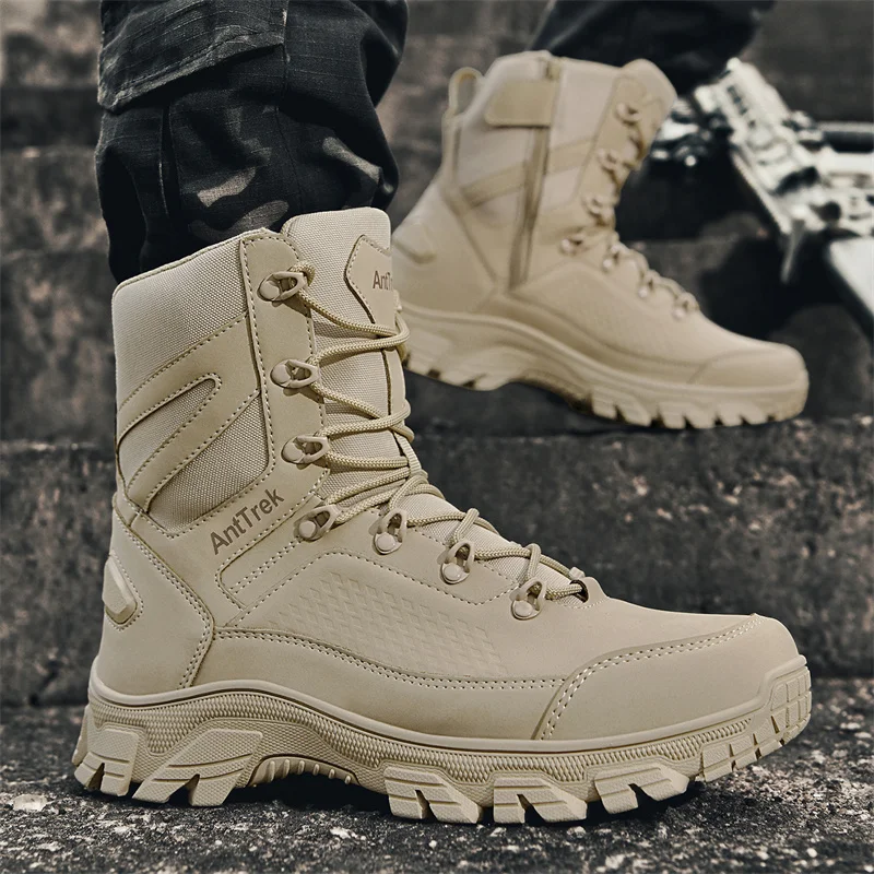 รองเท้าบูทผู้ชายแบบยุทธวิธี รอ - Men'S Shoes Hiking บทวิจารณ์และราคา