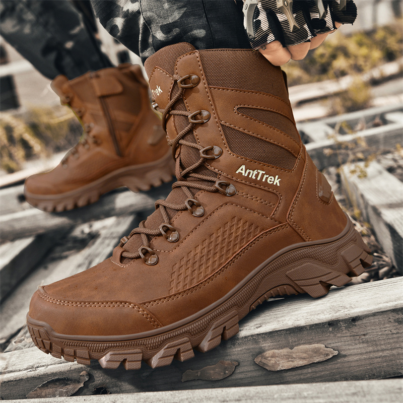 รองเท้าบูทผู้ชายแบบยุทธวิธี รอ - Men'S Shoes Hiking บทวิจารณ์และราคา