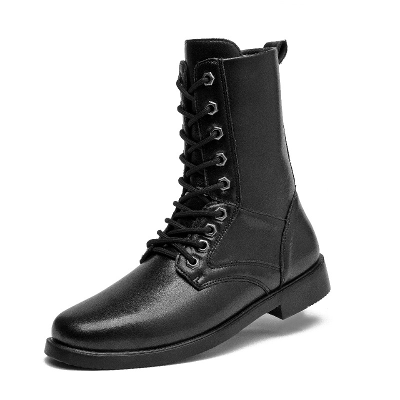 รองเท้าบูทหนังหุ้มข้อสูง รองเท - Men'S Shoes Hiking บทวิจารณ์และราคา