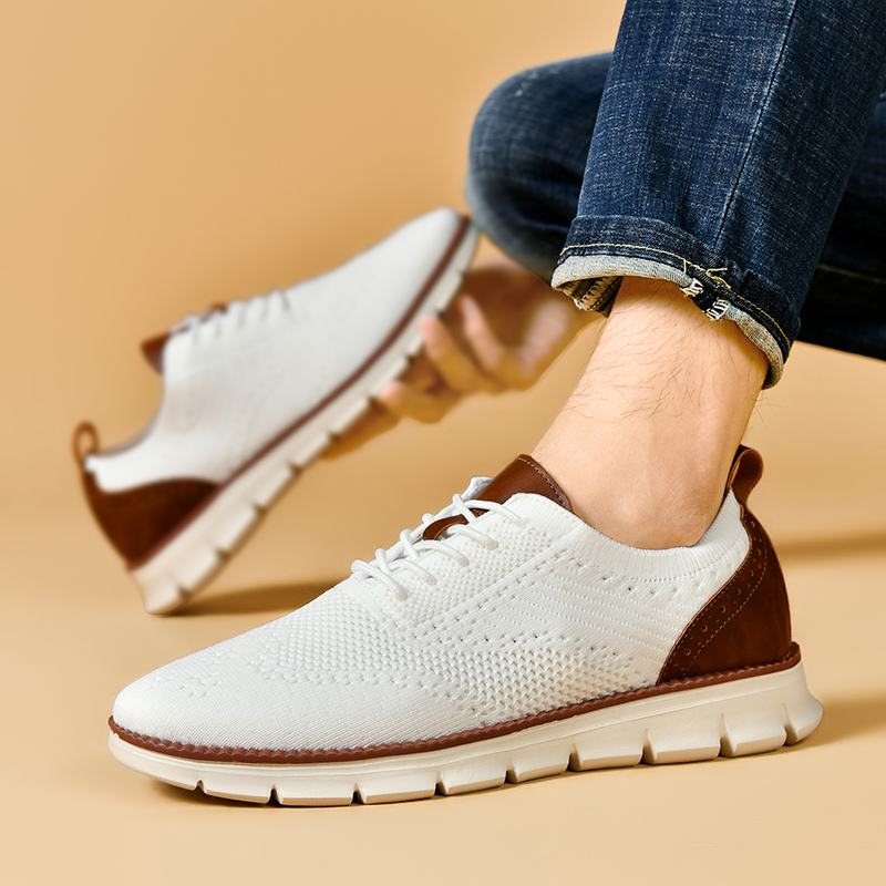 รองเท้าลำลองผู้ชาย คลาสสิก ระบ - Men'S Shoes Dress Casual บทวิจารณ์และราคา