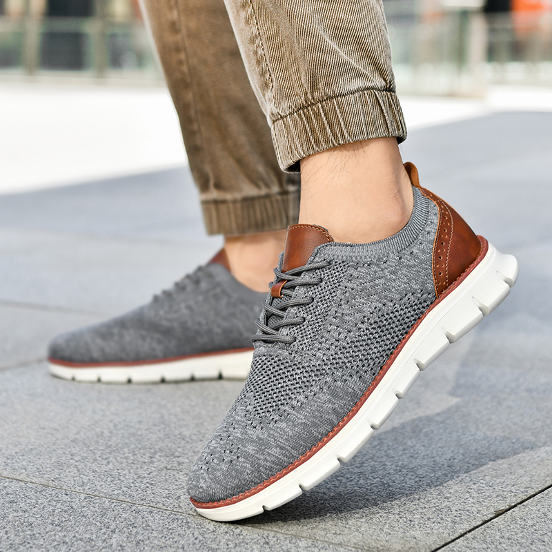 รองเท้าลำลองผู้ชาย คลาสสิก ระบ - Men'S Shoes Dress Casual บทวิจารณ์และราคา