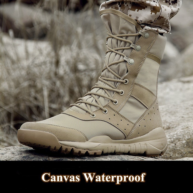 รองเท้าบูททางยุทธวิธีน้ำหนักเบ - Men'S Shoes Hiking บทวิจารณ์และราคา