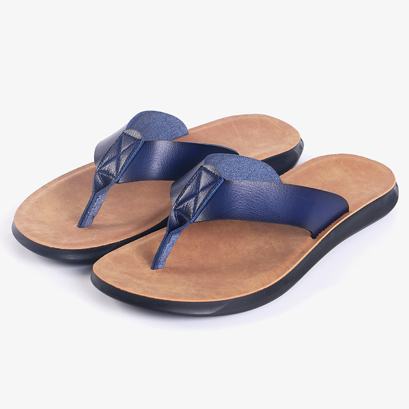 38-47 รองเท้าแตะหนังอิตาลีแบบใ - Men'S Shoes Dress Casual บทวิจารณ์และราคา