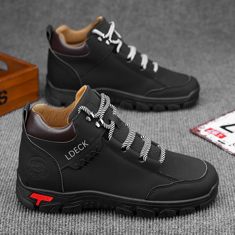 รองเท้าบูทหุ้มข้อสูงไซส์ใหญ่ 4 - Men'S Shoes Hiking บทวิจารณ์และราคา
