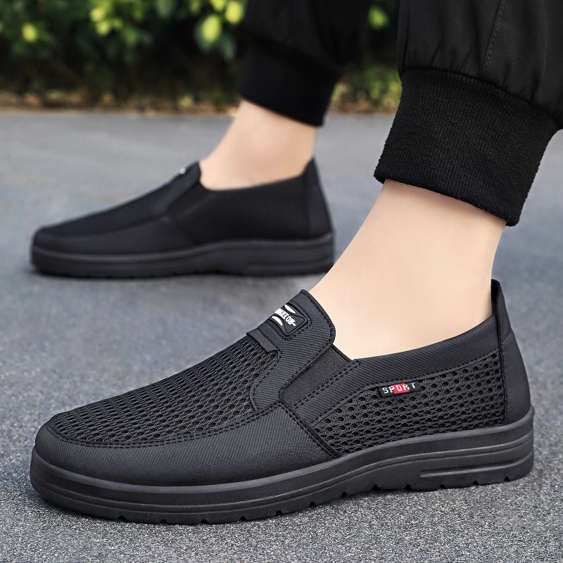 รองเท้าผู้ชายแบบสวม ระบายอากาศ - Men Shoes Loafers บทวิจารณ์และราคา