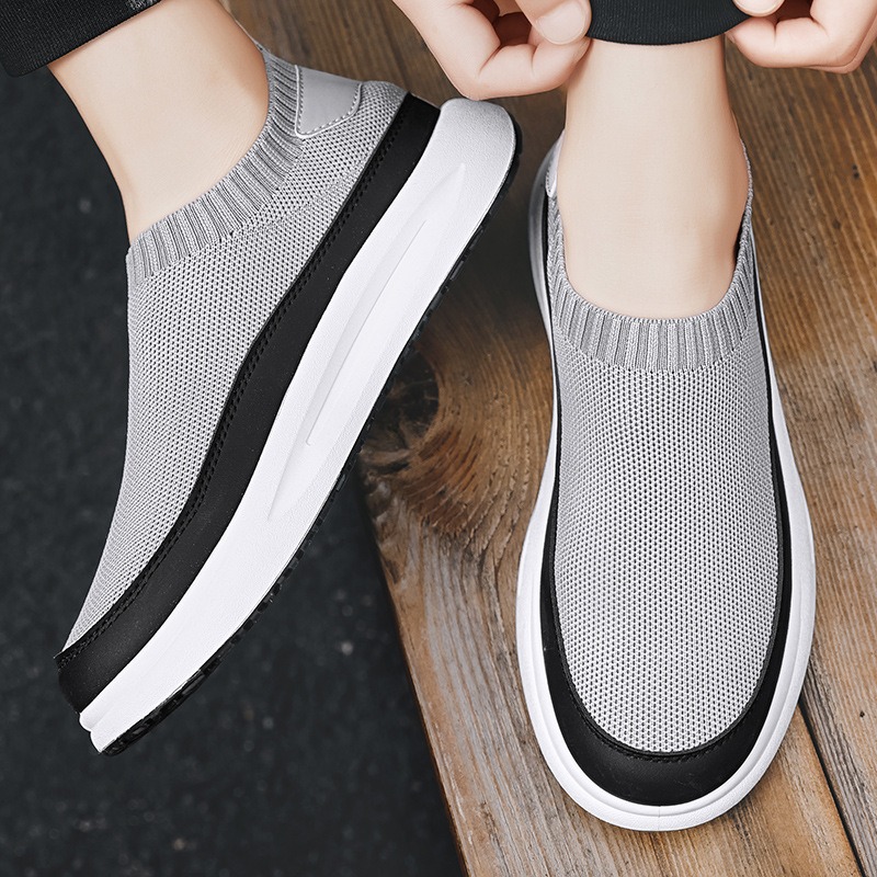 2025 รองเท้าผู้ชายใหม่Breathab - Men Shoes Loafers บทวิจารณ์และราคา