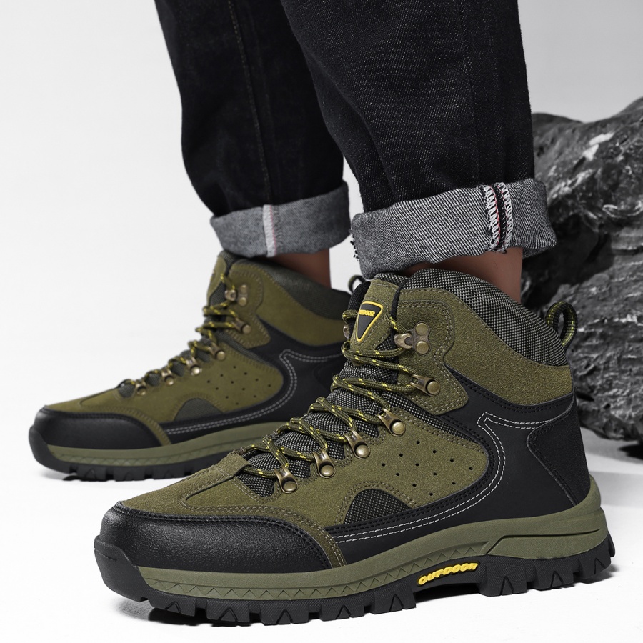 รองเท้าบูทผู้ชาย รองเท้าเดินป่ - Men'S Shoes Hiking บทวิจารณ์และราคา