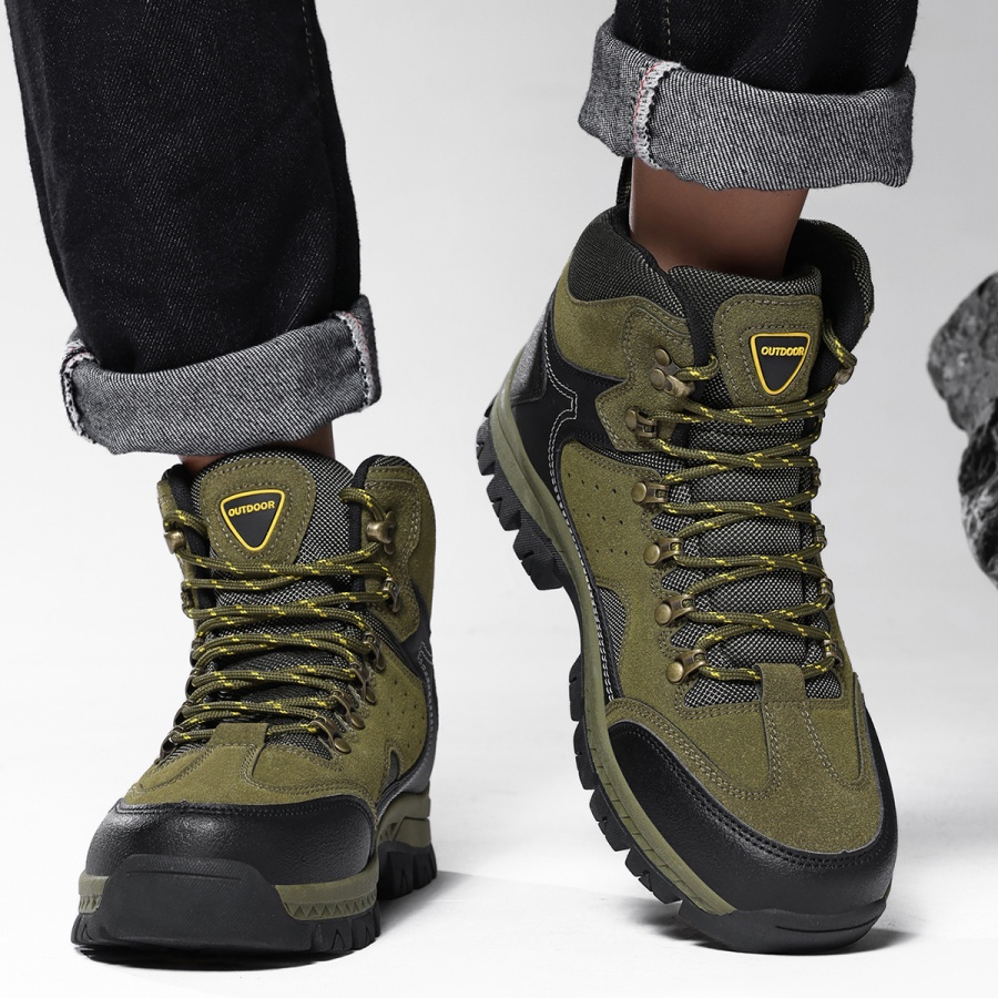รองเท้าบูทผู้ชาย รองเท้าเดินป่ - Men'S Shoes Hiking บทวิจารณ์และราคา