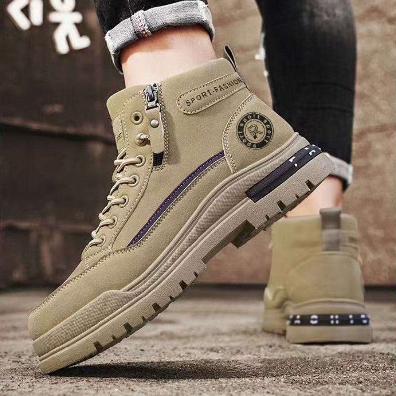 รองเท้าบูทหุ้มข้อผู้ชายสไตล์เร - Men'S Shoes Hiking บทวิจารณ์และราคา