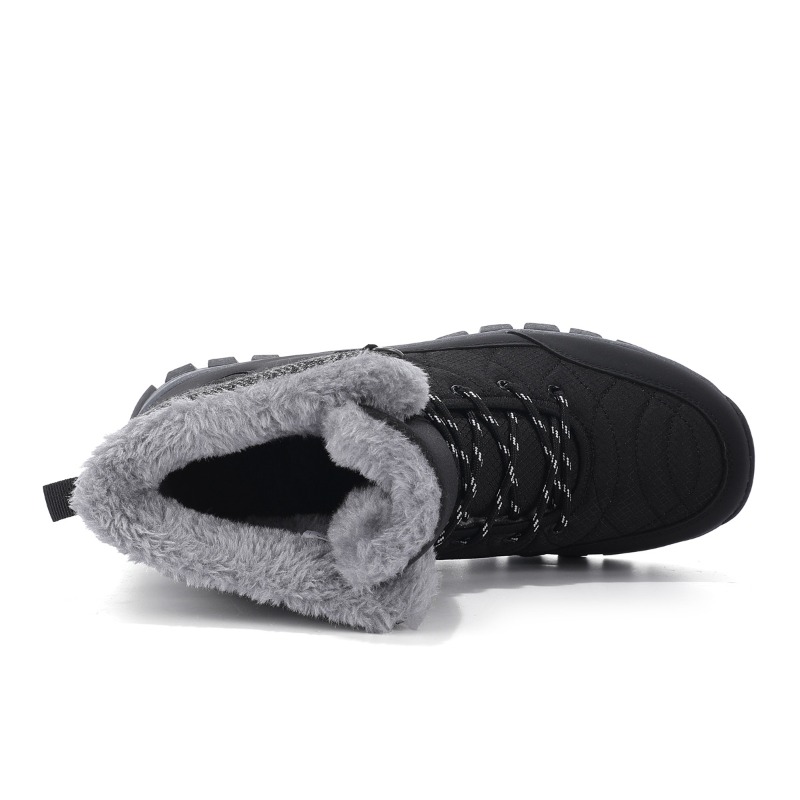 รองเท้าบูทเดินป่ากันลื่นบุขนอุ - Men'S Shoes Hiking บทวิจารณ์และราคา
