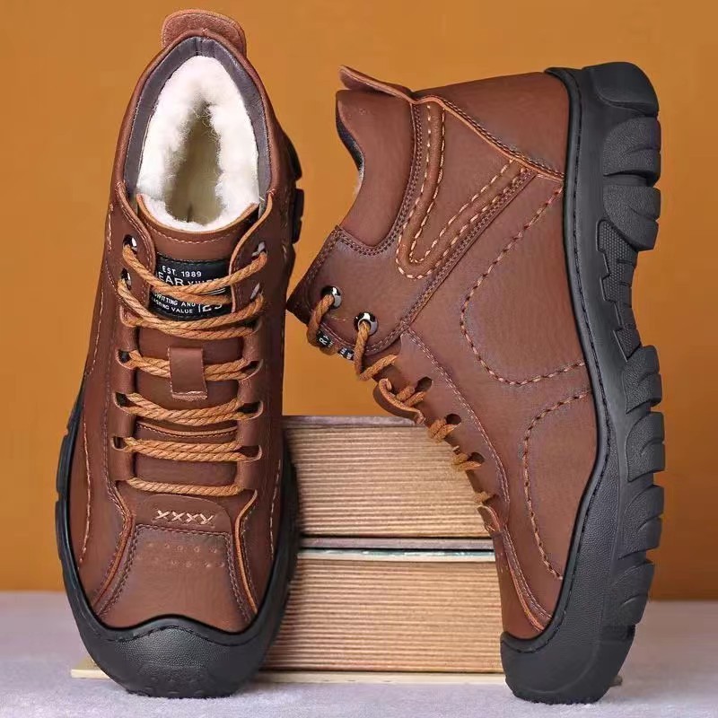 รองเท้าบูทผู้ชายแบบผูกเชือก รอ - Men'S Shoes Dress Casual บทวิจารณ์และราคา
