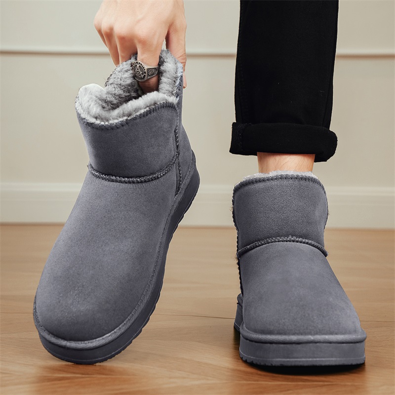 รองเท้าบูทหิมะสำหรับคู่รักในฤด - Men Shoes Online บทวิจารณ์และราคา