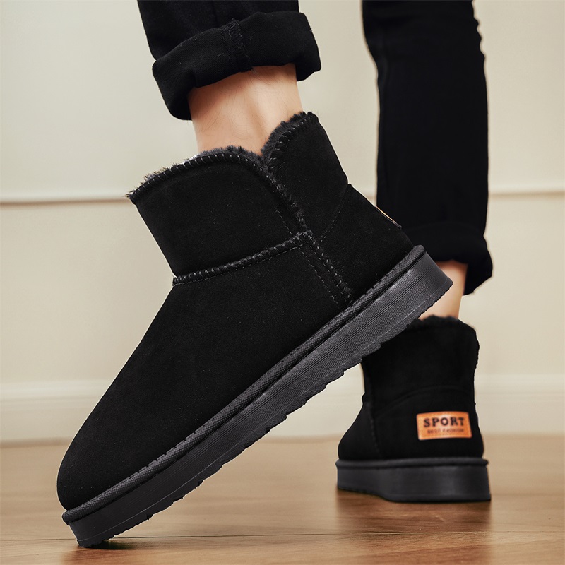 รองเท้าบูทหิมะสำหรับคู่รักในฤด - Men Shoes Online บทวิจารณ์และราคา