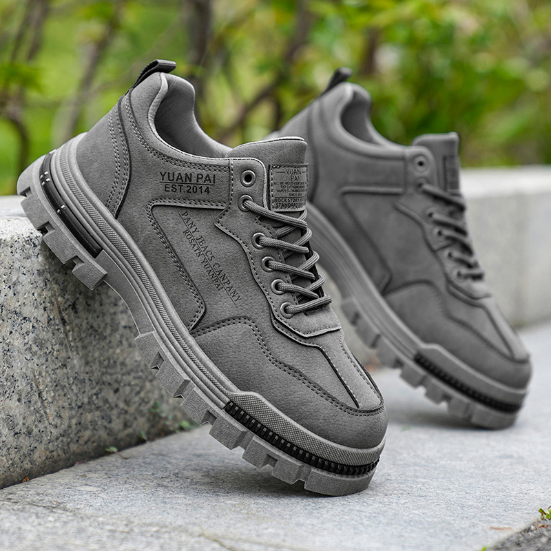 รองเท้าบูททำงานพื้นหนาสำหรับผู - Men'S Shoes Hiking บทวิจารณ์และราคา