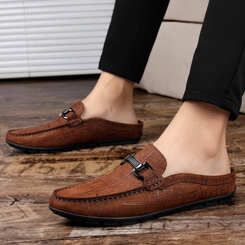 รองเท้าลำลองแบบสวมสำหรับผู้ชาย - Men'S Shoes Half Cut บทวิจารณ์และราคา