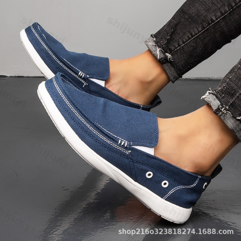 ฤดูใบไม้ร่วงผู้ชายผ้าใบรองเท้า - Men Shoes Loafers บทวิจารณ์และราคา