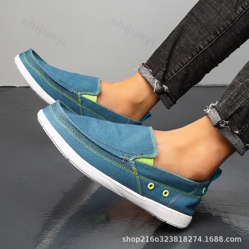 ฤดูใบไม้ร่วงผู้ชายผ้าใบรองเท้า - Men Shoes Loafers บทวิจารณ์และราคา
