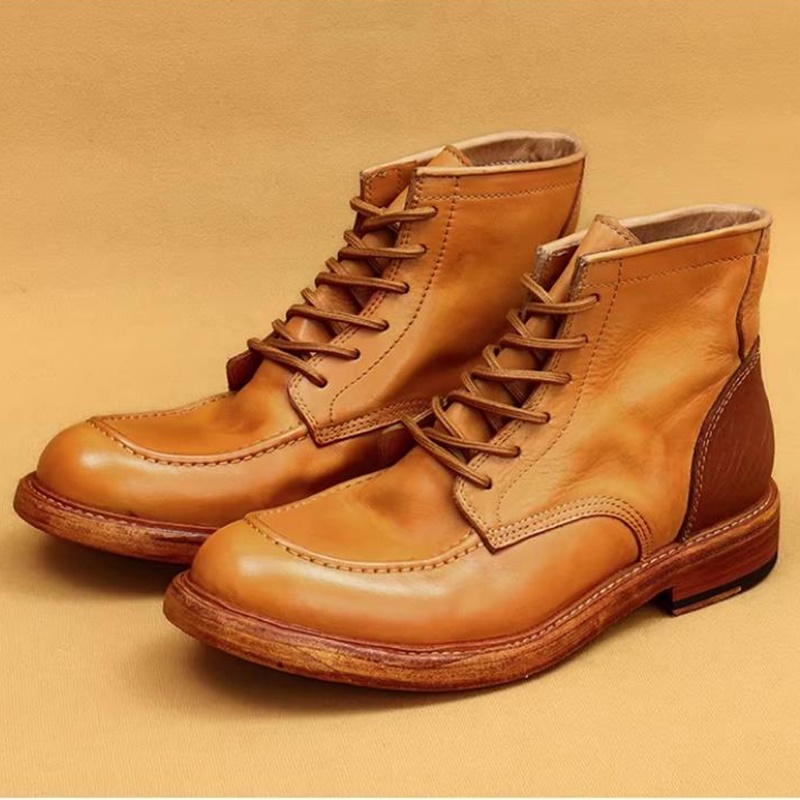 รองเท้าบูทหนังคุณภาพสูง Goodye - Men'S Shoes Hiking บทวิจารณ์และราคา
