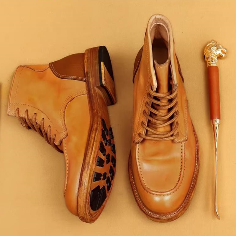 รองเท้าบูทหนังคุณภาพสูง Goodye - Men'S Shoes Hiking บทวิจารณ์และราคา