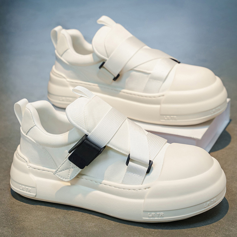 รองเท้ากีฬาลำลองสำหรับผู้ชาย ร - Men Shoes Velcro บทวิจารณ์และราคา