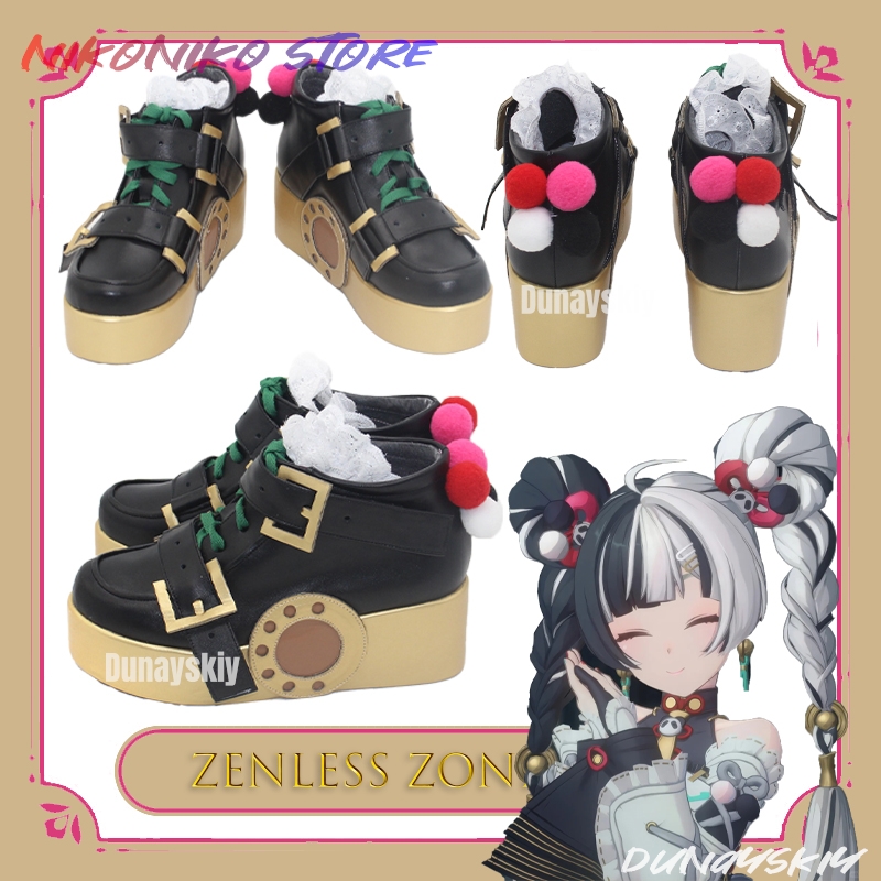 รองเท้าคอสเพลย์เกม Zenless Zon - Men'S Shoes Zone บทวิจารณ์และราคา